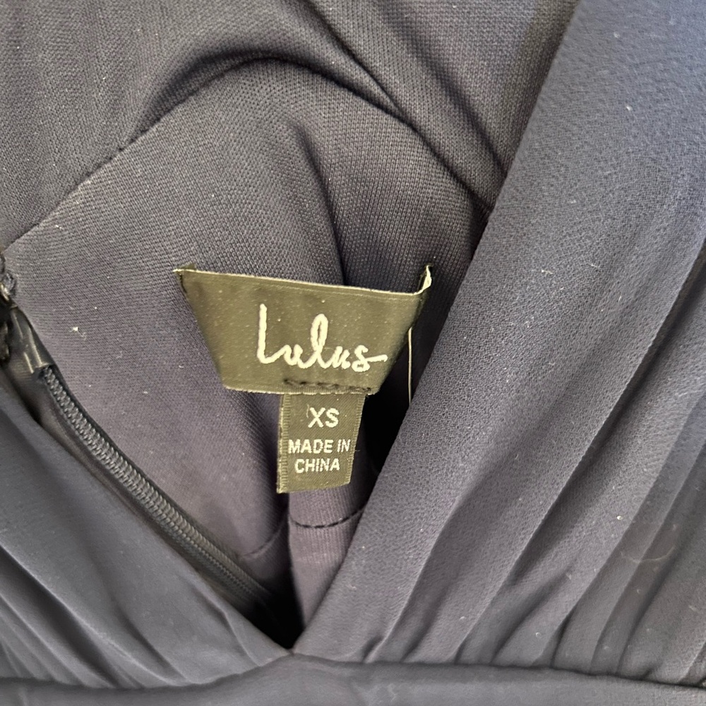 Lulus Heavenly Hues Navy Blue Maxi Dress - Picture 8 of 8